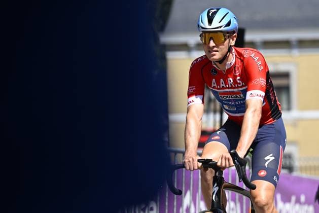 Baloise Belgium Tour 2026 Stage 5 HOEILAART, BELGIUM - JUNE 21 : Merlier Tim (BEL) of Soudal Quick Step before the start of the race during stage 5 of the 95th edition of Baloise Tour of Belgium an UCI ProSeries 2.Pro cycling road race stage for Men Elite of 183.6 km with start in Gingelom and finish in Hoeilaart on June 21, 2026 in Hoeilaart, Belgium, 21 06 2026 ( Motordriver Stephan Boone - Hoeilaart Belgium  Copyright: xTomasxSiskx