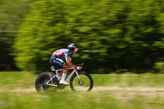 Italy s Michele Pascarella of Team Nippo Nuovacomauto Obor during Stage 8 of the Giro Next Gen 2026 Individual Time Trial, from Villa Sant Angelo to L Aquila, Italy, Sunday, June 21, 2026.  Copyright: xFabioxFerrari LaPressex
