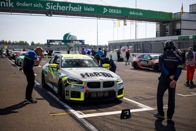 BMW M2 Cup, 1. + 2. Rennen DEKRA Lausitzring 2026 2 BMW M2 Racing, Hofor Racing by Bonk Motorsport: Michael Schrey - picture by Gruppe C Photography Schipkau Lausitzring Brandenburg Deutschland Copyright: xGruppexCxPhotographyx