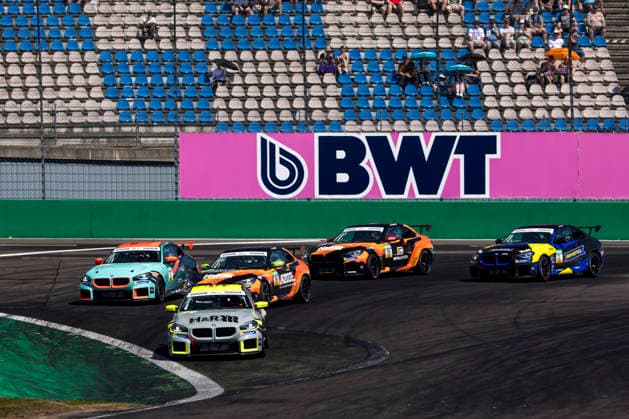 BMW M2 Cup, 1. + 2. Rennen DEKRA Lausitzring 2026 2 BMW M2 Racing, Hofor Racing by Bonk Motorsport: Michael Schrey - picture by Gruppe C Photography Schipkau Lausitzring Brandenburg Deutschland Copyright: xGruppexCxPhotographyx