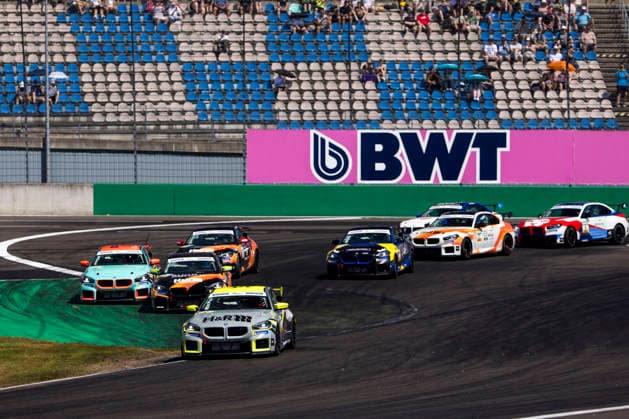 BMW M2 Cup, 1. + 2. Rennen DEKRA Lausitzring 2026 2 BMW M2 Racing, Hofor Racing by Bonk Motorsport: Michael Schrey - picture by Gruppe C Photography Schipkau Lausitzring Brandenburg Deutschland Copyright: xGruppexCxPhotographyx