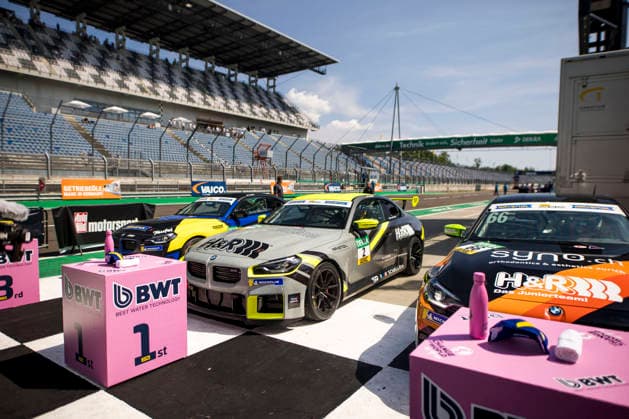 BMW M2 Cup, 1. + 2. Rennen DEKRA Lausitzring 2026 2 BMW M2 Racing, Hofor Racing by Bonk Motorsport: Michael Schrey - picture by Gruppe C Photography Schipkau Lausitzring Brandenburg Deutschland Copyright: xGruppexCxPhotographyx