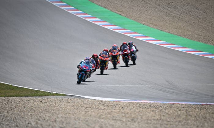 Czech Republic motorcycle Grand Prix, MotoGP World Championship, WM, Weltmeisterschaft Moto3 race, in Brno, Czech Republic, on June 21, 2026. (CTKxPhoto LubosxPavlicek) CTKPhotoP2026062102975  CTKPhotoP2026062102975