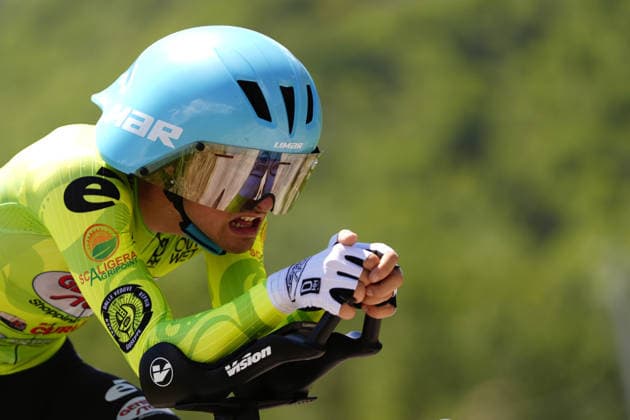 Italy s Diego Nembrini of General Store - Essegibi - F.lli Curia during Stage 8 of the Giro Next Gen 2026 Individual Time Trial, from Villa Sant Angelo to L Aquila, Italy, Sunday, June 21, 2026.  Copyright: xFabioxFerrari LaPressex