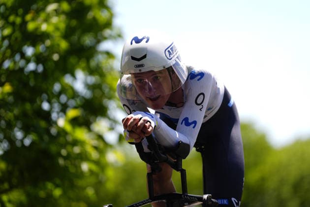 The race during Stage 8 of the Giro Next Gen 2026 Individual Time Trial, from Villa Sant Angelo to L Aquila, Italy, Sunday, June 21, 2026.  Copyright: xFabioxFerrari LaPressex