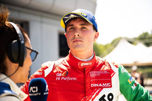 IPA85907832 - Andrea Bristot (ITA), winner of Rounds 5–6 of the Porsche Carrera Cup Italia. At the Autodromo di Monza in Monza, MB. On June 21, 2026.  Copyright: xRiccardoxSpadettoxDexPaulis IPAxSportx xx 85907832