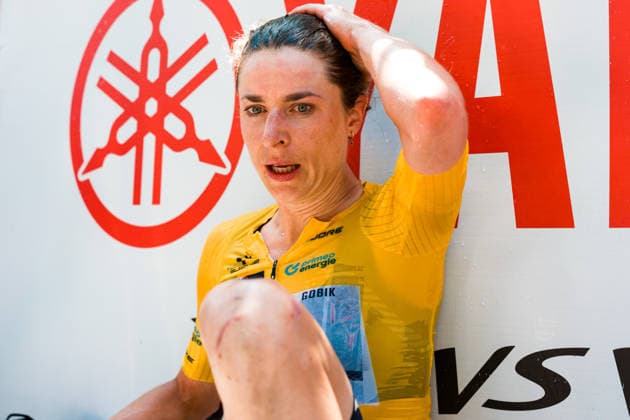 VILLARS-SUR-OLLON, SWITZERLAND - JUNE 21: Marlen Reusser of Switzerland and Movistar Team win the 89th Tour de Suisse 2026 on June 21, 2026 in Villars-sur-Ollon, Switzerland. *** VILLARS SUR OLLON, SWITZERLAND, JUNE 21 Marlen Reusser of Switzerland and the Movistar Team win the 89th Tour de Suisse 2026 on June 21, 2026, in Villars sur Ollon, Switzerland,detected_source_language Copyright: xJustPictures.ch PascalxvonxBürenx jp-en-EuSpIm-Pavo_Fotografie-00512