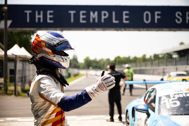 IPA85907834 - Pietro Delli Guanti (ITA) finished second in Rounds 5–6 of the Porsche Carrera Cup Italia. At the Autodromo di Monza in Monza, MB. On June 20, 2026.  Copyright: xRiccardoxSpadettoxDexPaulis IPAxSportx xx 85907834