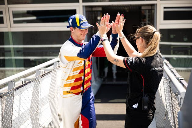 IPA85907837 - Pietro Delli Guanti (ITA) finished second in Rounds 5–6 of the Porsche Carrera Cup Italia. At the Autodromo di Monza in Monza, MB. On June 20, 2026.  Copyright: xRiccardoxSpadettoxDexPaulis IPAxSportx xx 85907837