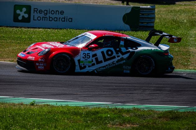 MOTORSPORTS - Porsche Carrera Cup - Porsche Carrera Cup Photo by IPA ABACAPRESS.COM85907841 - Andrea Bristot (ITA) - Porsche Carrera Cup Italia, Rounds 5–6. At the Autodromo di Monza in Monza, MB. On June 21, 2026. Monza Italy  Copyright: xIPAxSport ABACAx