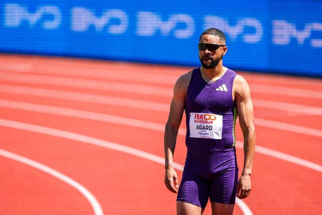 2026-06-21 - FBK Games 2026 HENGELO, NETHERLANDS - JUNE 21: Terrence Agard of The Netherlands during the FBK Games 2026 at the FBK Stadion on June 21, 2026 in Hengelo, Netherlands Hengelo FBK Stadion Netherlands Content not available for redistribution in The Netherlands directly or indirectly through any third parties. Copyright: xAndrexWeeningx