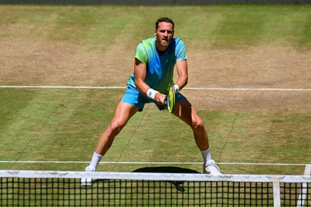 Albano Olivetti (FRA) TERRA WORTMANN Open 2026, Tennis, ATP, Tennis Herren Tennis Herren 500, Turnier, Hauptfeld, Finale, Doppel, 21.06.2026, TERRA WORTMANN Open 2026, Tennis, ATP, Tennis Herren 500, Turnier, Hauptfeld, Finale, Doppel, 21.06.2026 Halle *** Albano Olivetti FRA TERRA WORTMANN Open 2026, Tennis, ATP, Mens 500, Tournament, Main Draw, Final, Doubles, June 21, 2026, TERRA WORTMANN Open 2026, Tennis, ATP, Mens 500, Tournament, Main Draw, Final, Doubles, June 21, 2026, Indoor,detected_source_language Copyright: xEibner-Pressefoto RobertxGertzenx EP_RGN