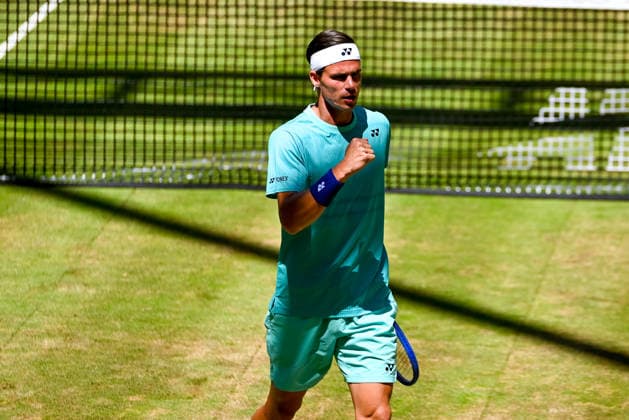 Daniel Altmaier (GER) jubelt TERRA WORTMANN Open 2026, Tennis, ATP, Tennis Herren Tennis Herren 500, Turnier, Hauptfeld, Finale, Doppel, 21.06.2026, TERRA WORTMANN Open 2026, Tennis, ATP, Tennis Herren 500, Turnier, Hauptfeld, Finale, Doppel, 21.06.2026 Halle *** Daniel Altmaier (GER) celebrates at the TERRA WORTMANN Open 2026, Tennis, ATP, Mens 500, Tournament, Main Draw, Final, Doubles, June 21, 2026, TERRA WORTMANN Open 2026, Tennis, ATP, Men’s 500, Tournament, Main Draw, Final, Doubles, June 21, 2026, Indoor,detected_source_language Copyright: xEibner-Pressefoto RobertxGertzenx EP_RGN