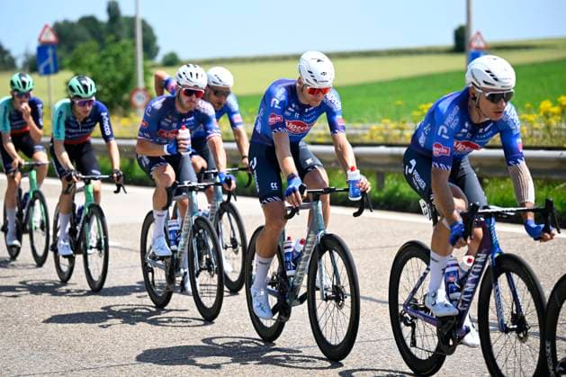 Baloise Belgium Tour 2026 Stage 5 HOEILAART, BELGIUM - JUNE 21 : Rider of Team Alpecin - Premier Tech in action during stage 5 of the 95th edition of Baloise Tour of Belgium an UCI ProSeries 2.Pro cycling road race stage for Men Elite of 183.6 km with start in Gingelom and finish in Hoeilaart on June 21, 2026 in Hoeilaart, Belgium, 21 06 2026 ( Motordriver Stephan Boone - Hoeilaart Belgium  Copyright: xTomasxSiskx