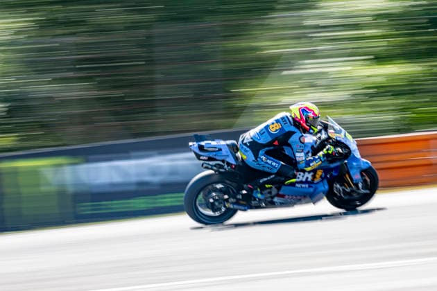 MotoGP Grand Prix Of Czechia Warm Up Number 54 BK8 Gresini Racing MotoGP rider Fermin Aldeguer participates in the warm-up at the 2026 MotoGP Grand Prix of Czechia, On June 21, 2026. Brno Brno Czech Republic  Copyright: xStephenxBlackberryx originalFilename:blackberry-2026moto260624_npWik.jpg