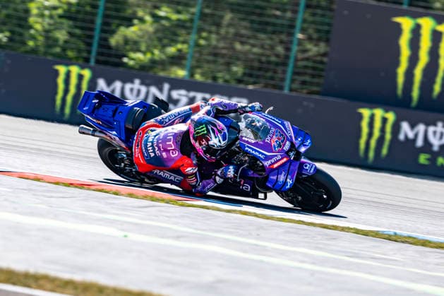 MotoGP Grand Prix Of Czechia Warm Up Number 43 Prima Pramac Yamaha MotoGP rider Jack Miller during the warm-up at the 2026 MotoGP Grand Prix of Czechia, On June 21, 2026. Brno Brno Czech Republic  Copyright: xStephenxBlackberryx originalFilename:blackberry-2026moto260624_npvTv.jpg