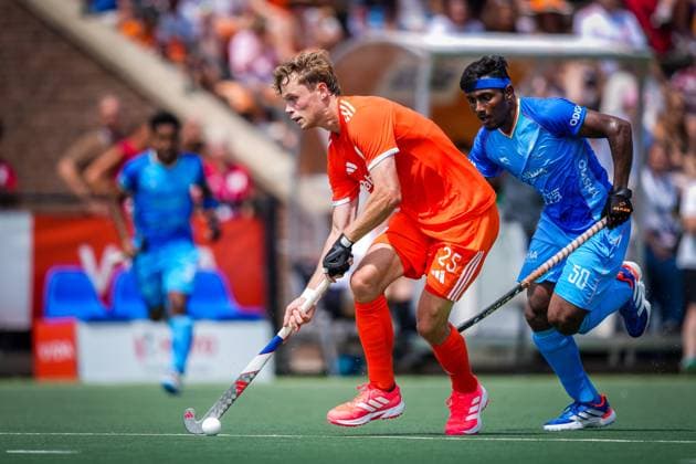 Field hockey, FIH Pro League, Netherlands v India