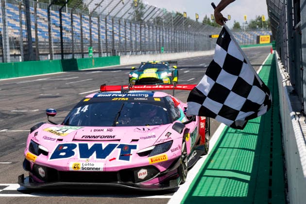 DTM, 5. + 6. Rennen DEKRA Lausitzring 2026 14 Ferrari 296 GT3 EVO, EMIL FREY RACING: Matteo Cairoli: picture by Gruppe C Photography Schipkau Lausitzring Brandenburg Deutschland Copyright: xGruppexCxPhotographyx