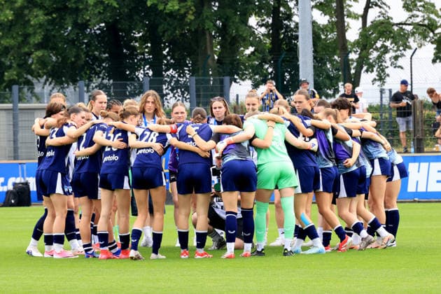 DEU, DFL, 1. FBL Frauen, Hertha BSC vs 1.FC Saarbruecken, 21.06.2026, Amateurstadion, Berlin, DEU, DFL, 1. FBL Frauen, Hertha BSC vs 1.FC Saarbruecken, im Bild Hertha-Spielerin *** GER, DFL, Womens 1st Bundesliga, Hertha BSC vs. 1 FC Saarbrücken, June 21, 2026, Amateurstadion, Berlin, GER, DFL, Womens 1st Bundesliga, Hertha BSC vs. 1 FC Saarbrücken, pictured nordphotoxGmbHx xEngler nph00076