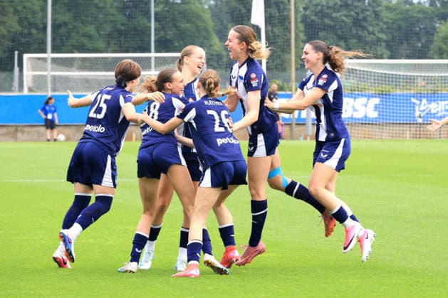 DEU, DFL, 1. FBL Frauen, Hertha BSC vs 1.FC Saarbruecken, 21.06.2026, Amateurstadion, Berlin, DEU, DFL, 1. FBL Frauen, Hertha BSC vs 1.FC Saarbruecken, im Bild 1: 0 durch ELFIE WELLHAUSEN (Hertha BSC Frauen 11) *** DEU, DFL, 1st Womens Bundesliga, Hertha BSC vs. 1 FC Saarbrücken, June 21, 2026, Amateur Stadium, Berlin, DEU, DFL, 1st Womens Bundesliga, Hertha BSC vs. 1 FC Saarbrücken, pictured nordphotoxGmbHx xEngler nph00076