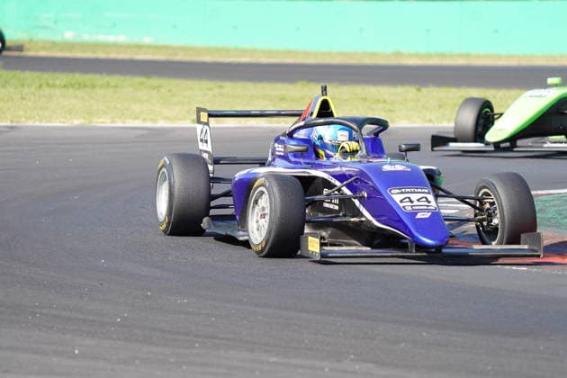 Italian Formula 4 Championship Monza Round Evan Michelini of AKM Motorsport competes during the Italian Formula 4 Championship at the Autodromo Nazionale Monza in Monza, Italy, on June 21, 2026. Monza Italy  Copyright: xMarcoxRinaldix originalFilename:rinaldi-italianf260621_npBg5.jpg