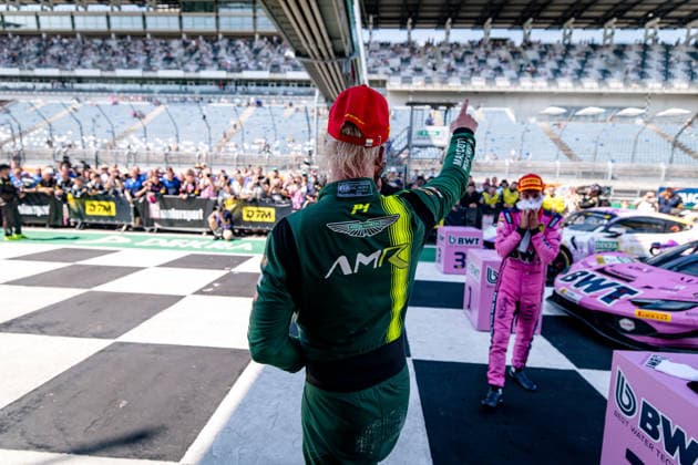 DTM, 5. + 6. Rennen DEKRA Lausitzring 2026 7 Aston Martin Vantage AMR GT3 EVO, Comtoyou Racing: Nicki Thiim- picture by Gruppe C Photography Schipkau Lausitzring Brandenburg Deutschland Copyright: xGruppexCxPhotographyx