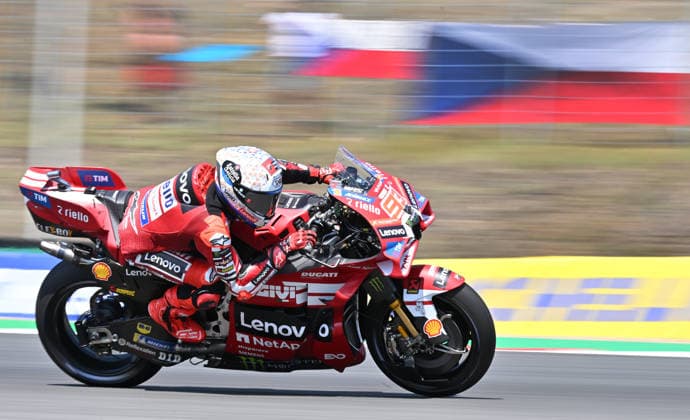 Czech Republic motorcycle Grand Prix, MotoGP World Championship, WM, Weltmeisterschaft MotoGP category, in Brno, Czech Republic, on June 21, 2026. Marc Marquez of Spain, Ducati Lenovo Team. (CTKxPhoto LubosxPavlicek) CTKPhotoP2026062103854  CTKPhotoP2026062103854