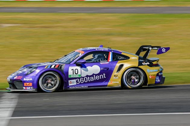 Porsche Sixt Carrera Cup Deutschland, Dekra Lausitzring 2026 21.06.2026 ab 9.00 Uhr Schipkau OT Klettwitz, Dekra Lausitzring Im Foto: 10 Niels Langeveld (NL) Laptime-Performance Porsche Sixt Carrera Cup Deutschland, Dekra Lausitzring 2026 Schipkau OT Klettwitz Brandenburg Deutschland *** Porsche Sixt Carrera Cup Germany, Dekra Lausitzring 2026, June 21, 2026, starting at 9 Copyright: xEHLxMedia MichelxKöhlerx 20262106-Porsche Carrera Cup -Dekra-Lausitzring_007