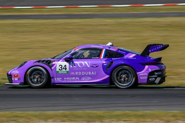 Porsche Sixt Carrera Cup Deutschland, Dekra Lausitzring 2026 21.06.2026 ab 9.00 Uhr Schipkau OT Klettwitz, Dekra Lausitzring Im Foto: 34 Dirk Schouten (NL) Looping by CarTech Porsche Sixt Carrera Cup Deutschland, Dekra Lausitzring 2026 Schipkau OT Klettwitz Brandenburg Deutschland *** Porsche Sixt Carrera Cup Germany, Dekra Lausitzring 2026, June 21, 2026, starting at 9 Copyright: xEHLxMedia MichelxKöhlerx 20262106-Porsche Carrera Cup -Dekra-Lausitzring_012