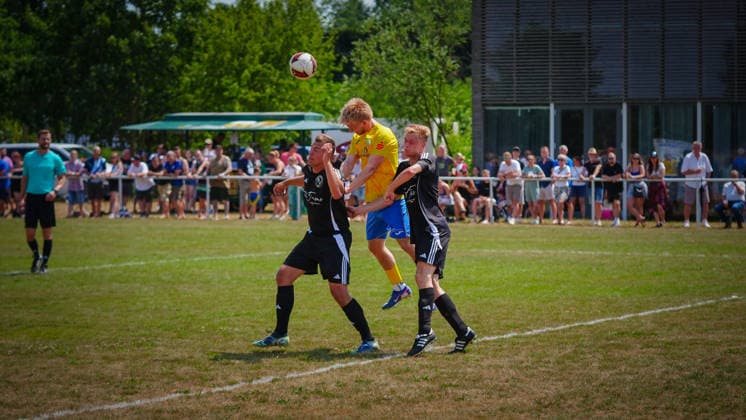 Football, friendly match, Petkuser SV v FSV 63 Luckenwalde