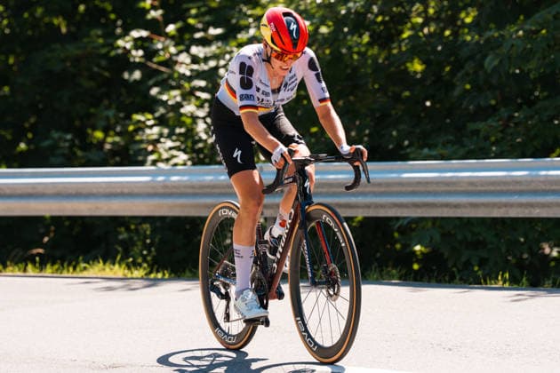 VILLARS-SUR-OLLON, SWITZERLAND - JUNE 21: Franziska Koch of Germany and FDJ United - SUEZ in action during the 89th Tour de Suisse 2026 on June 21, 2026 in Villars-sur-Ollon, Switzerland. *** VILLARS SUR OLLON, SWITZERLAND, JUNE 21 — Franziska Koch of Germany and FDJ United SUEZ in action during the 89th Tour de Suisse 2026 on June 21, 2026, in Villars sur Ollon, Switzerland,detected_source_language Copyright: xJustPictures.ch PascalxvonxBürenx jp-en-EuSpIm-Pavo_Fotografie-09898