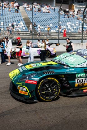 DTM, 5. + 6. Rennen DEKRA Lausitzring 2026 7 Aston Martin Vantage AMR GT3 EVO, Comtoyou Racing: Nicki Thiim- picture by Gruppe C Photography Schipkau Lausitzring Brandenburg Deutschland Copyright: xGruppexCxPhotographyx