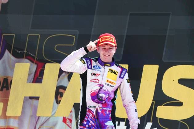 DTM, 5. + 6. Rennen DEKRA Lausitzring 2026 64 Ford Mustang GT3, HRT Ford Racing: Finn Wiebelhaus: picture by Gruppe C Photography Schipkau Lausitzring Brandenburg Deutschland Copyright: xGruppexCxPhotographyx