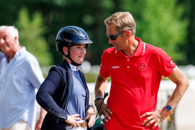 LUHMÜHLEN - Longines Horse Trail 2026, LUHMÜHLEN - Longines Horse Trail 2026 MINDER Nadja (SUI), DOEHRING Marcus (Disziplintrainer SUI) Teilprüfung Springen Show Jumping CCI4*-S Meßmer Trophy Deutsche Meisterschaft 2026 Luhmühlen, Turniergelände 21. June 2026 - *** LUHMÜHLEN Longines Horse Trail 2026, LUHMÜHLEN Longines Horse Trail 2026 MINDER Nadja SUI, Marcus Doehring, Discipline Coach, SUI, Show Jumping CCI4 S Meßmer Trophy German Championship 2026, Luhmühlen, Competition Grounds, June 21, 2026,detected_source_language