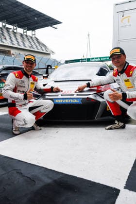 ADAC GT Masters, 5. + 6. Rennen DEKRA Lausitzring 2026 77 Audi R8 LMS GT3 EVO II, LIQUI MOLY Team Engstler Motorsport: Robin Rogalski, Simon Connor Primm - picture by Gruppe C Photography Schipkau Lausitzring Brandenburg Deutschland Copyright: xGruppexCxPhotographyx