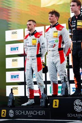 ADAC GT Masters, 5. + 6. Rennen DEKRA Lausitzring 2026 77 Audi R8 LMS GT3 EVO II, LIQUI MOLY Team Engstler Motorsport: Robin Rogalski, Simon Connor Primm - picture by Gruppe C Photography Schipkau Lausitzring Brandenburg Deutschland Copyright: xGruppexCxPhotographyx
