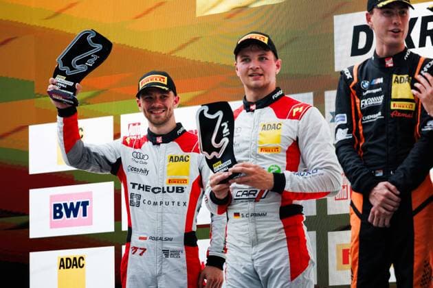 ADAC GT Masters, 5. + 6. Rennen DEKRA Lausitzring 2026 77 Audi R8 LMS GT3 EVO II, LIQUI MOLY Team Engstler Motorsport: Robin Rogalski, Simon Connor Primm - picture by Gruppe C Photography Schipkau Lausitzring Brandenburg Deutschland Copyright: xGruppexCxPhotographyx