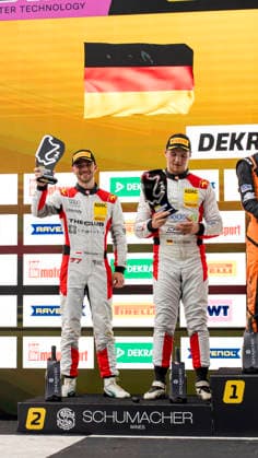 ADAC GT Masters, 5. + 6. Rennen DEKRA Lausitzring 2026 77 Audi R8 LMS GT3 EVO II, LIQUI MOLY Team Engstler Motorsport: Robin Rogalski, Simon Connor Primm - picture by Gruppe C Photography Schipkau Lausitzring Brandenburg Deutschland Copyright: xGruppexCxPhotographyx