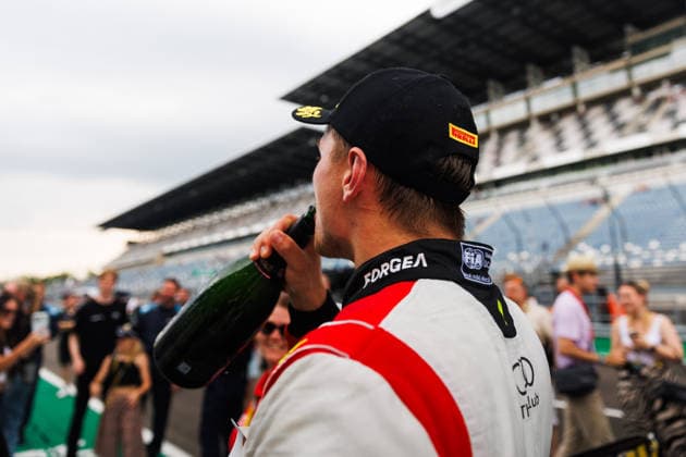 ADAC GT Masters, 5. + 6. Rennen DEKRA Lausitzring 2026 77 Audi R8 LMS GT3 EVO II, LIQUI MOLY Team Engstler Motorsport: Robin Rogalski, Simon Connor Primm - picture by Gruppe C Photography Schipkau Lausitzring Brandenburg Deutschland Copyright: xGruppexCxPhotographyx