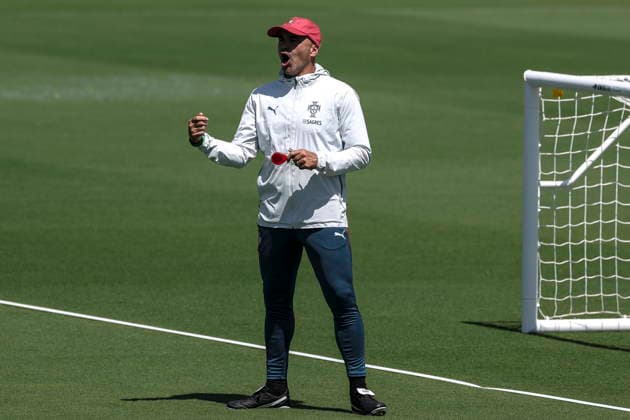 FIFA World Cup, WM, Weltmeisterschaft, Fussball 2026 - Portugal training Portugal s national team, Nationalteam head coach Roberto Martinez leads the training session for the FIFA World Cup 2026 at Garden District Park, in Palm Beach, Florida, USA, 21 June 2026. Palm Beach Florida Estados Unidos  Copyright: xMIGUELxA.xLOPESx