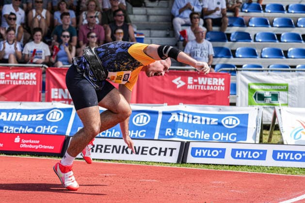 10. Hylo Speerwurfmeeting Herren, Offenburg, 21.06.2026 Douw Smit (Südafrika) 10. Hylo Speerwurfmeeting Herren, ETSV Stadion, Offenburg (Baden-Wuerttemberg), 21.06.2026 *** 10th Hylo Javelin Throw Meet (Men), Offenburg, June 21, 2026 Douw Smit, South Africa 10th Hylo Javelin Throw Meet (Men), ETSV Stadium, Offenburg, Baden-Württemberg, June 21, 2026,detected_source_language Copyright: xBEAUTIFULxSPORTS Boscox