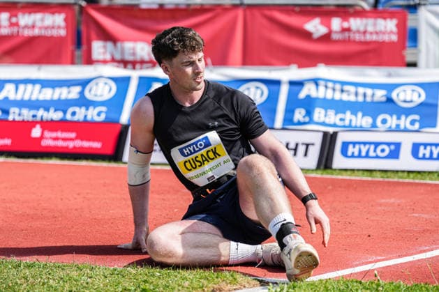 10. Hylo Speerwurfmeeting Herren, Offenburg, 21.06.2026 Conor Cusack (Irland) 10. Hylo Speerwurfmeeting Herren, ETSV Stadion, Offenburg (Baden-Wuerttemberg), 21.06.2026 *** 10th Hylo Javelin Throw Meet (Men), Offenburg, June 21, 2026 Conor Cusack, Ireland 10th Hylo Javelin Throw Meet (Men), ETSV Stadium, Offenburg, Baden-Württemberg, June 21, 2026,detected_source_language Copyright: xBEAUTIFULxSPORTS Boscox