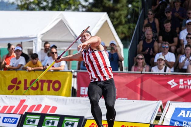 10. Hylo Speerwurfmeeting Herren, Offenburg, 21.06.2026 Lars Anthony Flaming (Paraguay) 10. Hylo Speerwurfmeeting Herren, ETSV Stadion, Offenburg (Baden-Wuerttemberg), 21.06.2026 *** 10th Hylo Mens Javelin Throw Meet, Offenburg, June 21, 2026 Lars Anthony Flaming, Paraguay 10th Hylo Mens Javelin Throw Meet, ETSV Stadium, Offenburg, Baden-Württemberg, June 21, 2026,detected_source_language Copyright: xBEAUTIFULxSPORTS Boscox