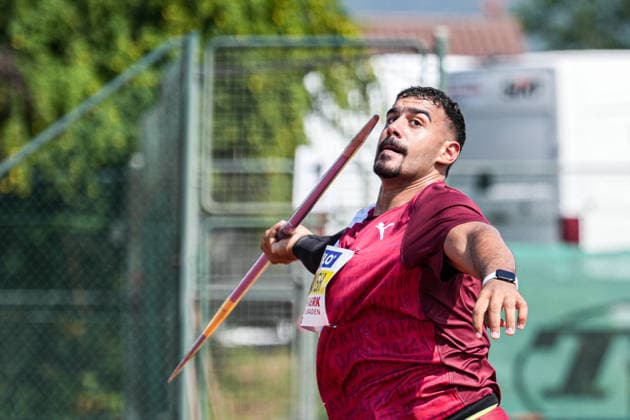 10. Hylo Speerwurfmeeting Herren, Offenburg, 21.06.2026 Ahmed Sameh Mohamed Hussein (Ägypten) 10. Hylo Speerwurfmeeting Herren, ETSV Stadion, Offenburg (Baden-Wuerttemberg), 21.06.2026 *** 10th Hylo Javelin Throw Meet (Men), Offenburg, June 21, 2026 Ahmed Sameh Mohamed Hussein, Egypt 10th Hylo Javelin Throw Meet (Men), ETSV Stadium, Offenburg, Baden-Württemberg, June 21, 2026,detected_source_language Copyright: xBEAUTIFULxSPORTS Boscox
