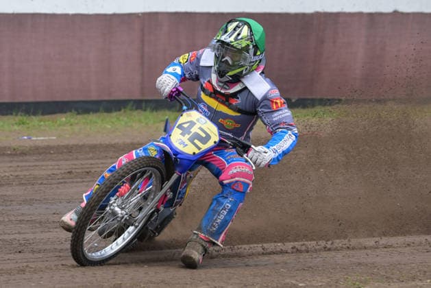 Stephan Katt, Sandbahnrennen Hechthausen Motorsport, DMSB, ADAC, 21.06.2026 Hechthausen Niedersachsen Deutschland *** Stephan Katt, Hechthausen Motorsport Dirt Track Racing, DMSB, ADAC, June 21, 2026, Hechthausen, Lower Saxony, Germany,detected_source_language Copyright: xkolbert-press BurghardxSchreyerx