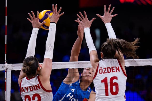 Volleyball, Women's, Nations League, Turkey v China