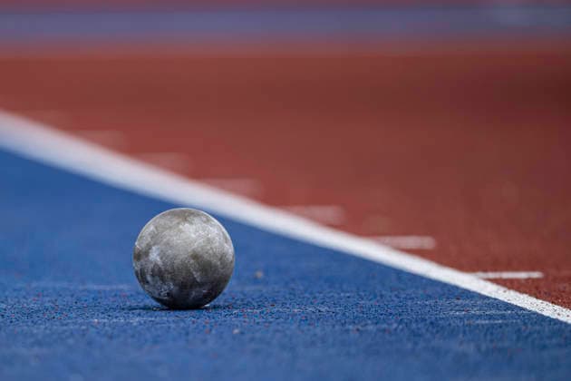RECORD DATE NOT STATED 21st June 2026; Alexander Stadium, Birmingham, West Midlands, England; 2026 Novuna UK Athletics Championships; A shot on the runway GodfreyxPitt