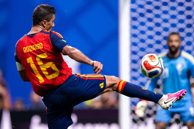 260621 Rodri of Spain during the FIFA World Cup, WM, Weltmeisterschaft, Fussball 2026 football match between Spain and Saudi Arabia on June 21, 2026 in Atlanta. Photo: Ludvig Thunman BILDBYRAN kod LT LT0806 fotboll football soccer fotball vm fotbolls-vm fotball-vm fotbolls-vm 2026 fifa world cup 2026 day 11 bbeng *** June 21, 2026  Copyright: LUDVIGxTHUNMAN BB260621LT098