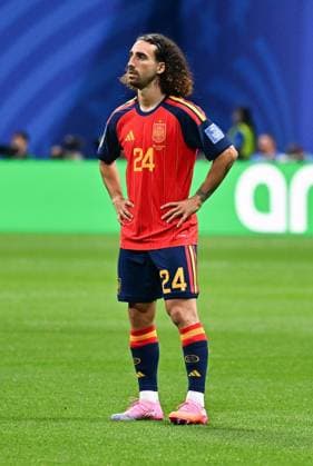 Spain v Saudi Arabia Group H - FIFA World Cup, WM, Weltmeisterschaft, Fussball 2026 ATLANTA, GEORGIA - JUNE 21: Marc Cucurella 24 of Spain looks on during the FIFA World Cup 2026 Group H match between Spain and Saudi Arabia at Atlanta Stadium on June 21, 2026 in Atlanta, Georgia. ATLANTA United States of America Copyright: x xwalidxibrahimx xJNAxPressx