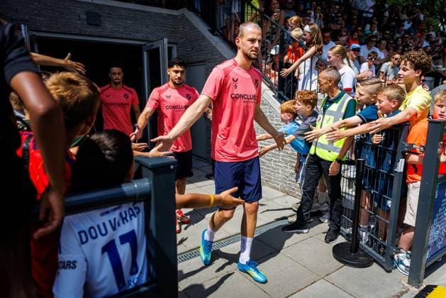 UTRECHT, 21-06-2026, Sportpark Elinkwijk, Season 2026 2027, Dutch Eredivisie football, First Training FC Utrecht , picture Shows FC Utrecht forwarder David Min First Training Utrecht  x204532084x Copyright: